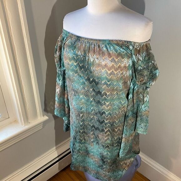 Joyce Dress, Size M, Sparkle Lace Overlay Mini, Statement Sleeves. Lana del Rey - Picture 13 of 14